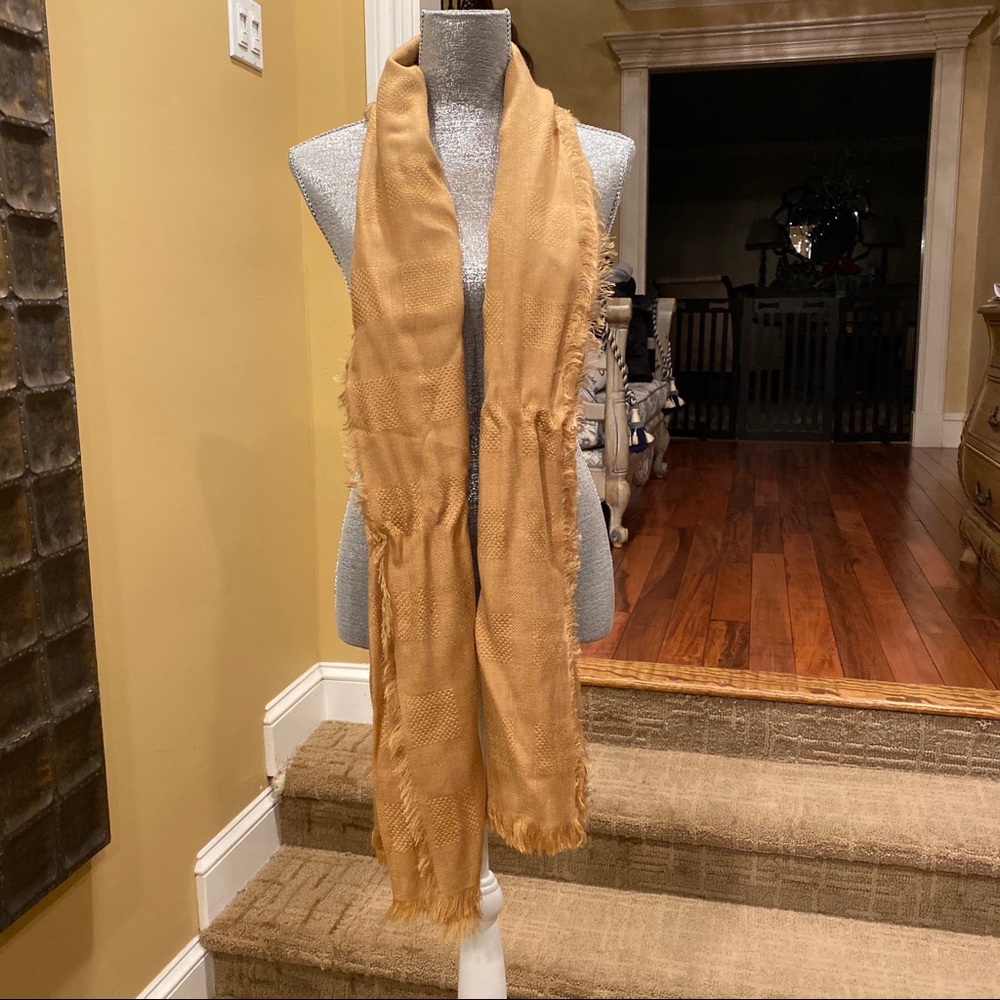 Nordstrom Camel Scarf